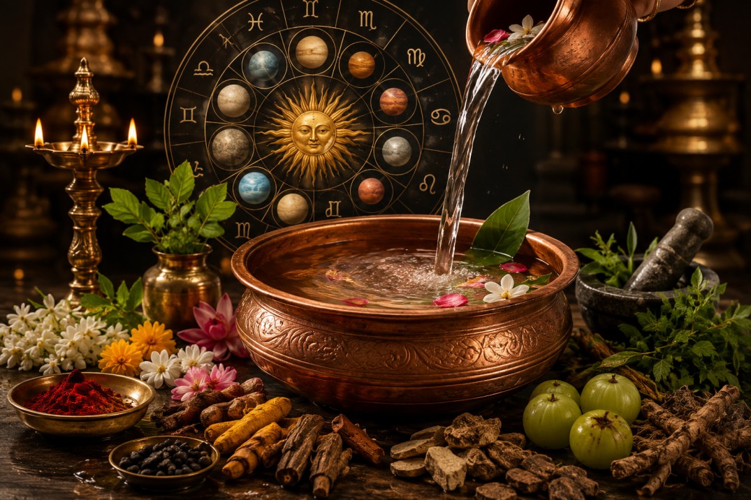 ನವಗ್ರಹ ಪೀಡಾ ನಿವಾರಣೆಗೆ ಗ್ರಹಸ್ನಾನ: ಶಾಸ್ತ್ರೋಕ್ತ ಪರಿಹಾರ ವಿಧಾನಗಳು