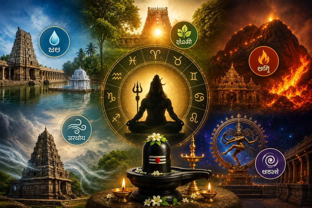 ನಿಮ್ಮ ರಾಶಿಗೆ ಸೂಚಿತ ಪಂಚಭೂತ ಕ್ಷೇತ್ರಗಳ ಬಗ್ಗೆ ನಿಮಗೆ ಗೊತ್ತೇ?