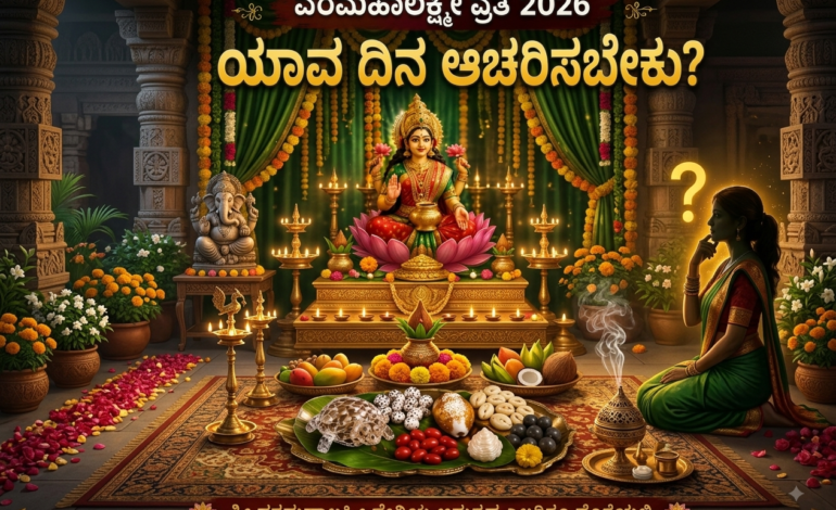 ಈ ವರ್ಷ ವರಮಹಾಲಕ್ಷ್ಮೀ ವ್ರತವನ್ನು ಯಾವ ದಿನ ಆಚರಿಸಬೇಕು?